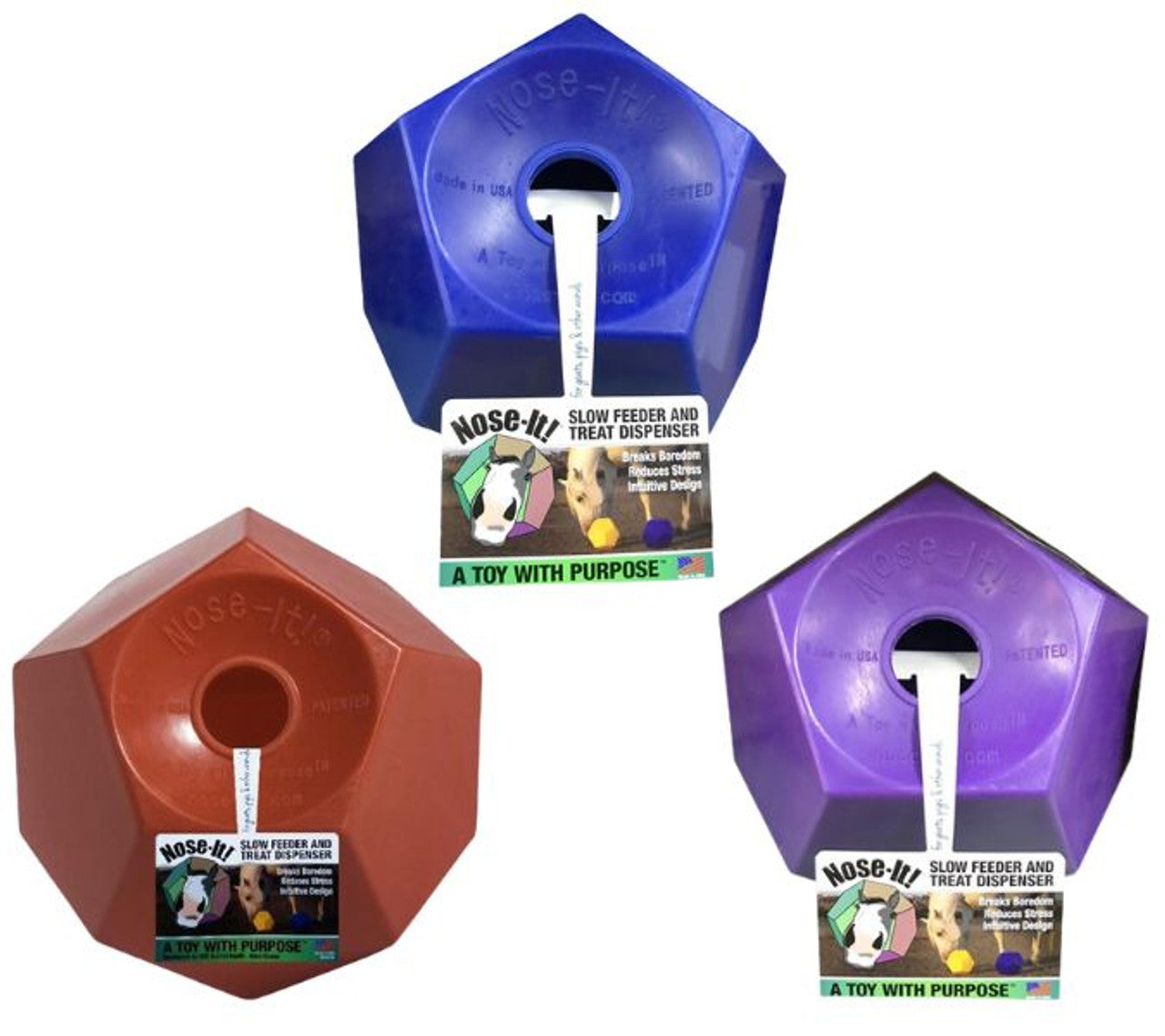 Hay Ball For Horses collection image featuring Funnel Fill Nose-It! 10"
