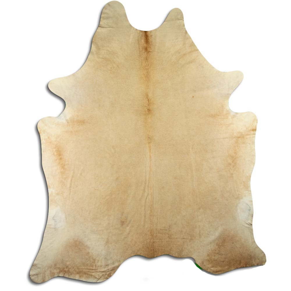 LG/XL Light Toned Brazilian Hair on Cowhide Rug - 40-45 Sq. Ft.