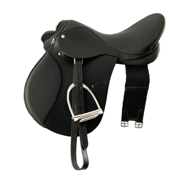 18" All-Purpose English Style Saddle With Fittings