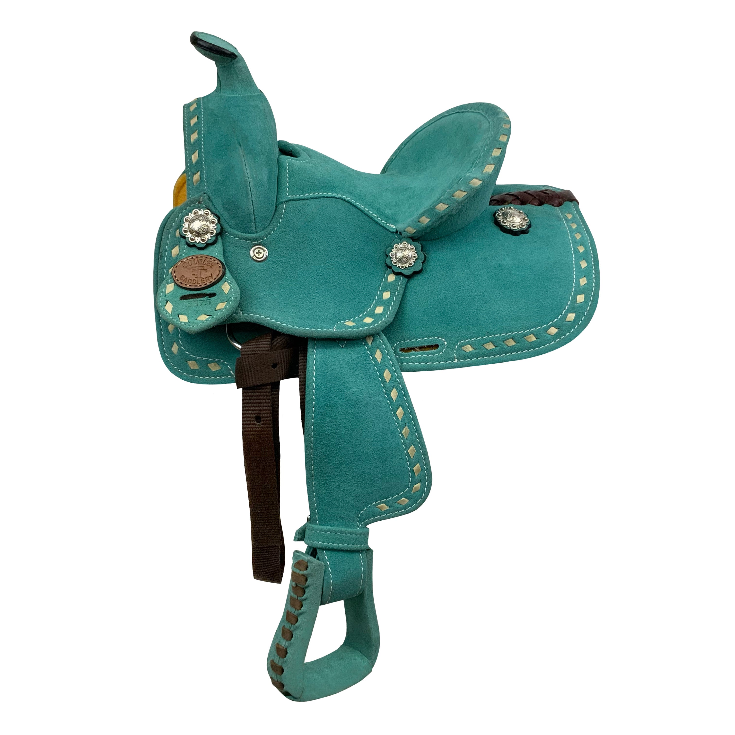 Double T Desert Drifter Western Saddle - 8 Inch