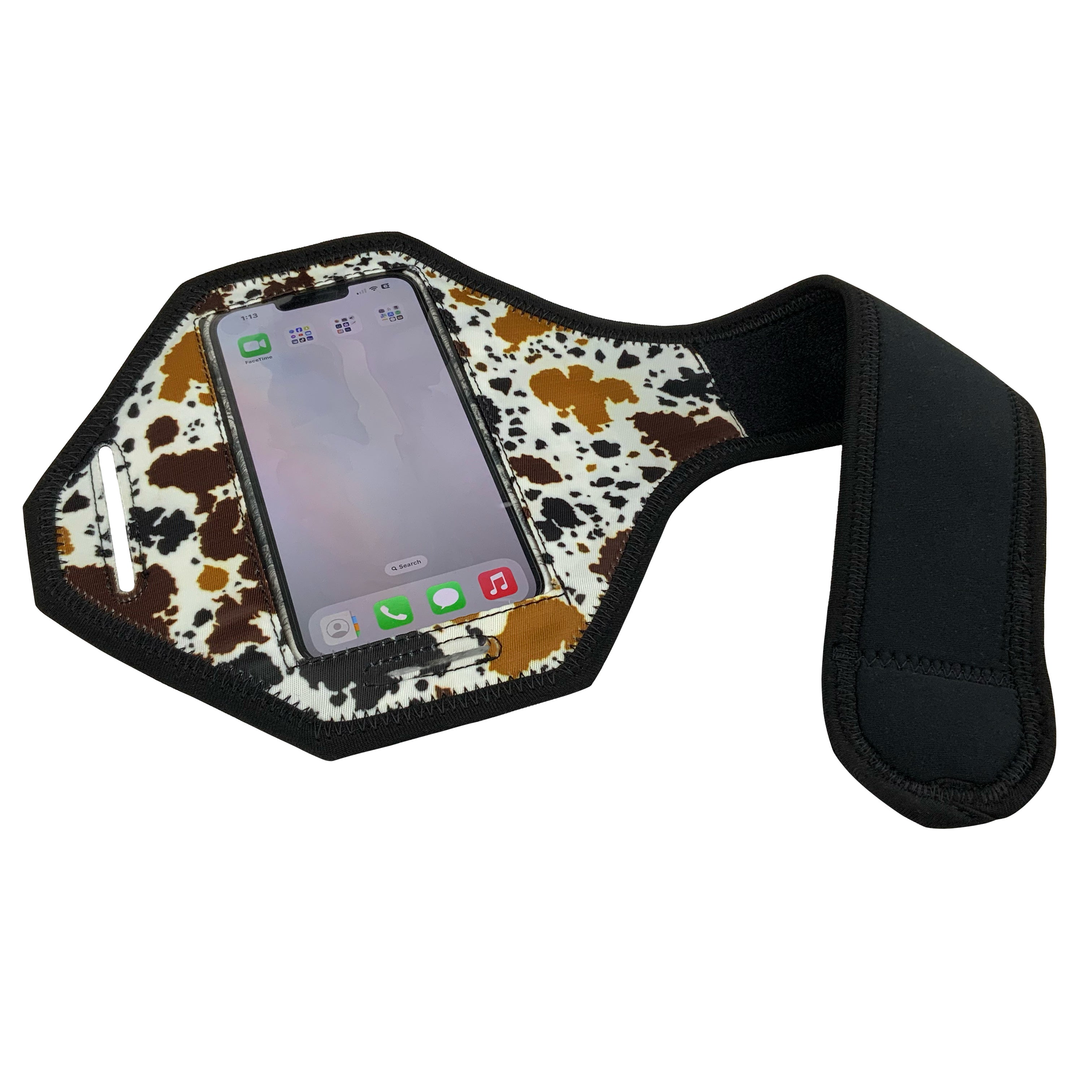 Showman Cow Print Phone Holster