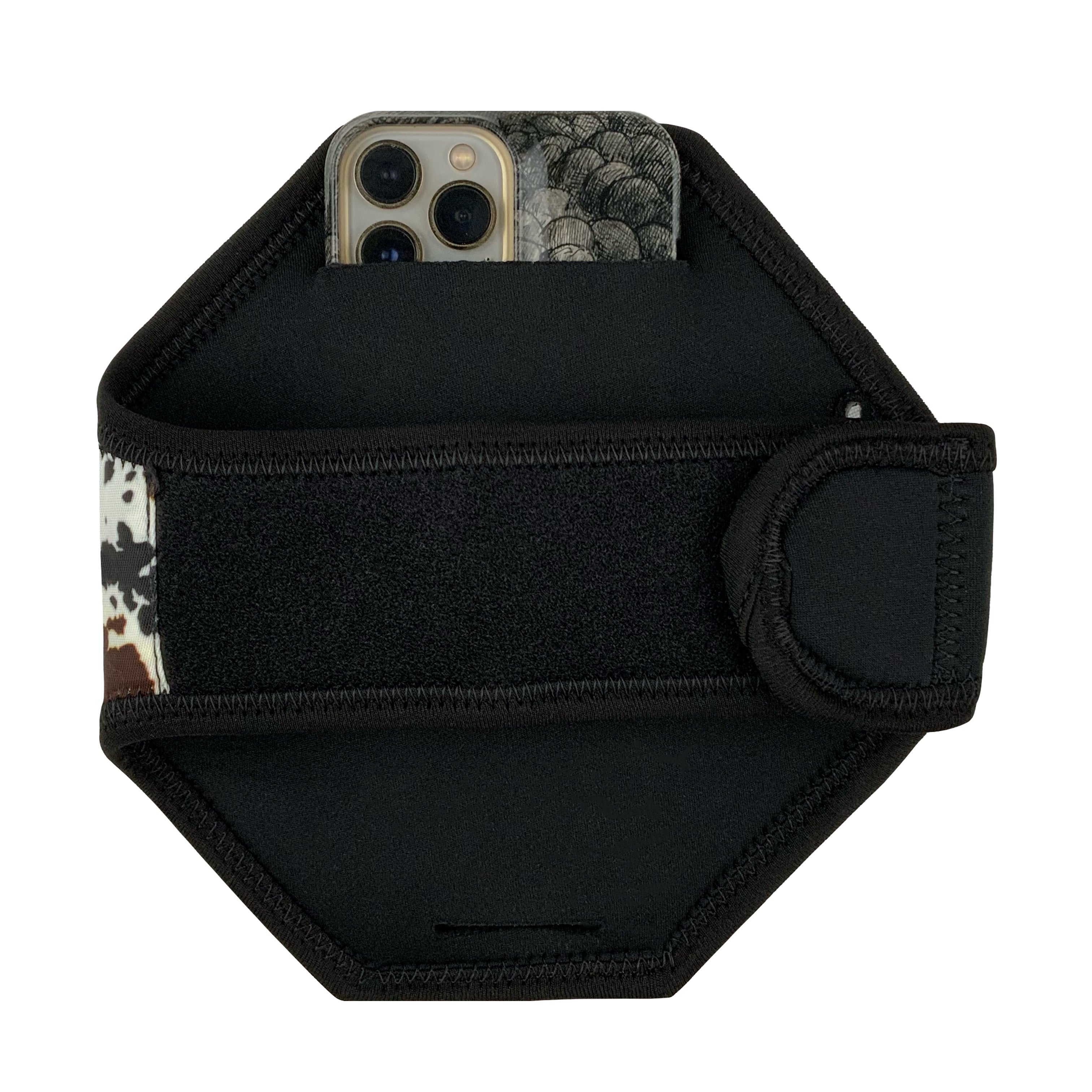 Showman Cow Print Phone Holster