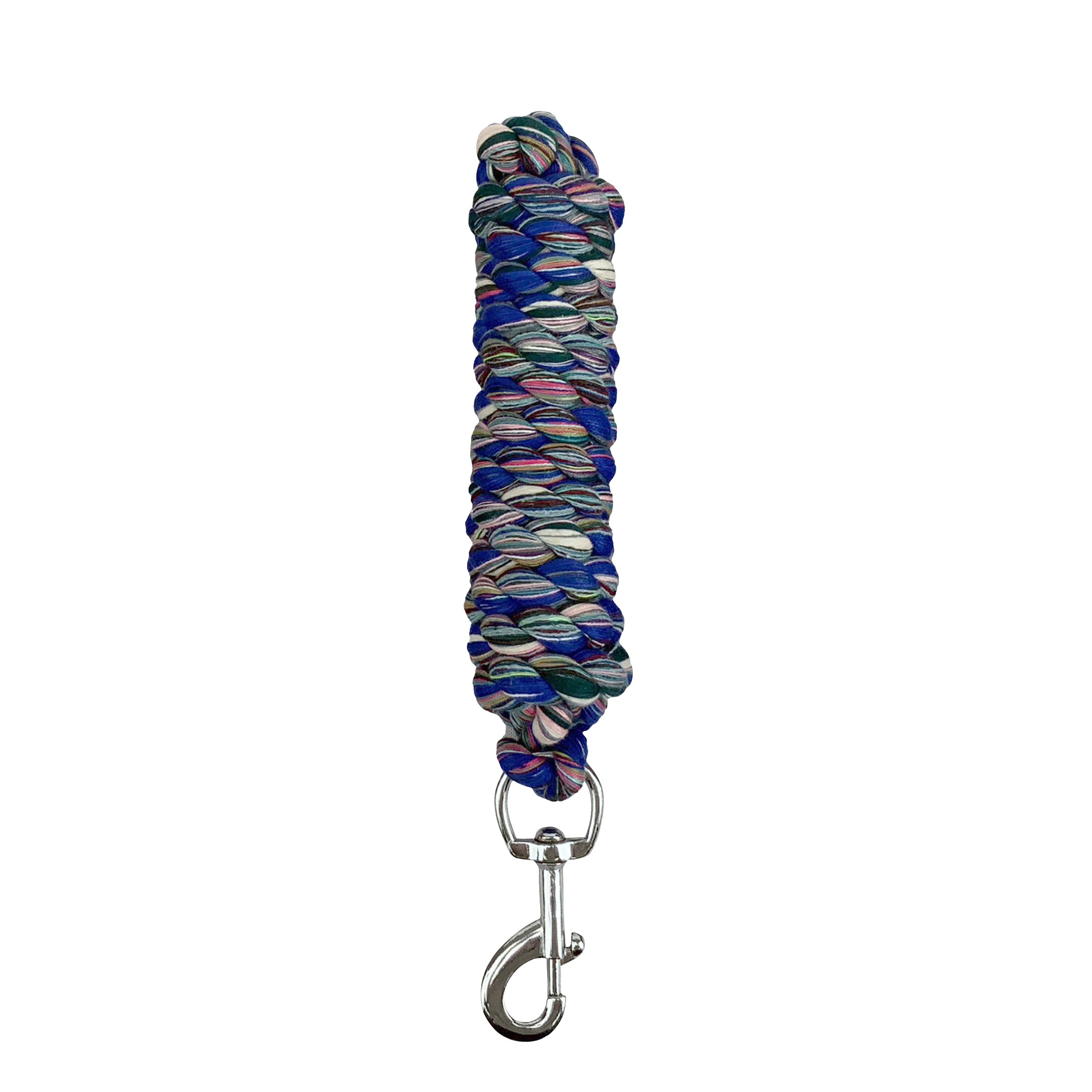 10 Ft Multi-Colored Assorted Cotton Lead with Snap