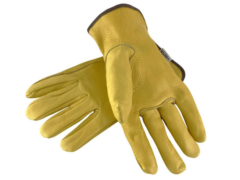 Master Rancher Grain Cowhide Leather Riding Gloves