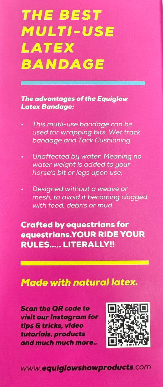 Equiglow Latex Bandage & Bit Wrap