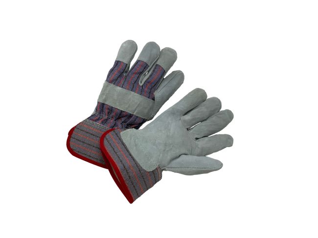 FIRM GRIP Medium Suede Leather Palm Work Gloves
