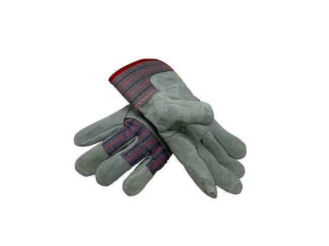 FIRM GRIP Medium Suede Leather Palm Work Gloves