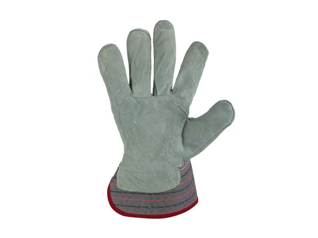 FIRM GRIP Medium Suede Leather Palm Work Gloves