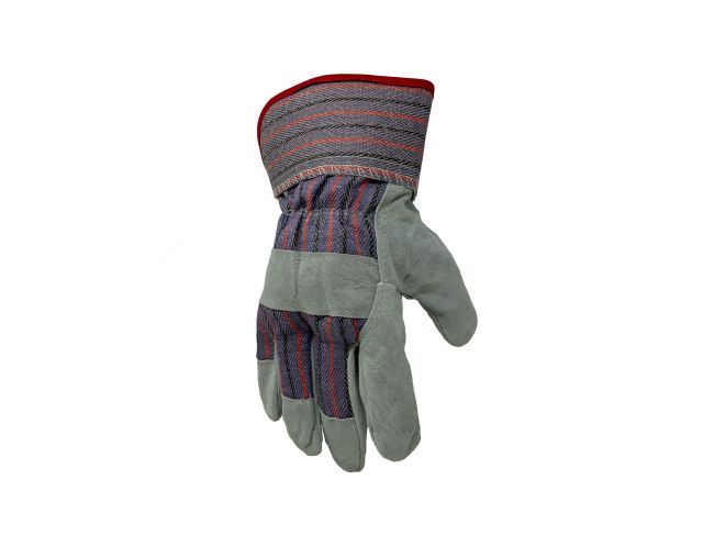 FIRM GRIP Medium Suede Leather Palm Work Gloves