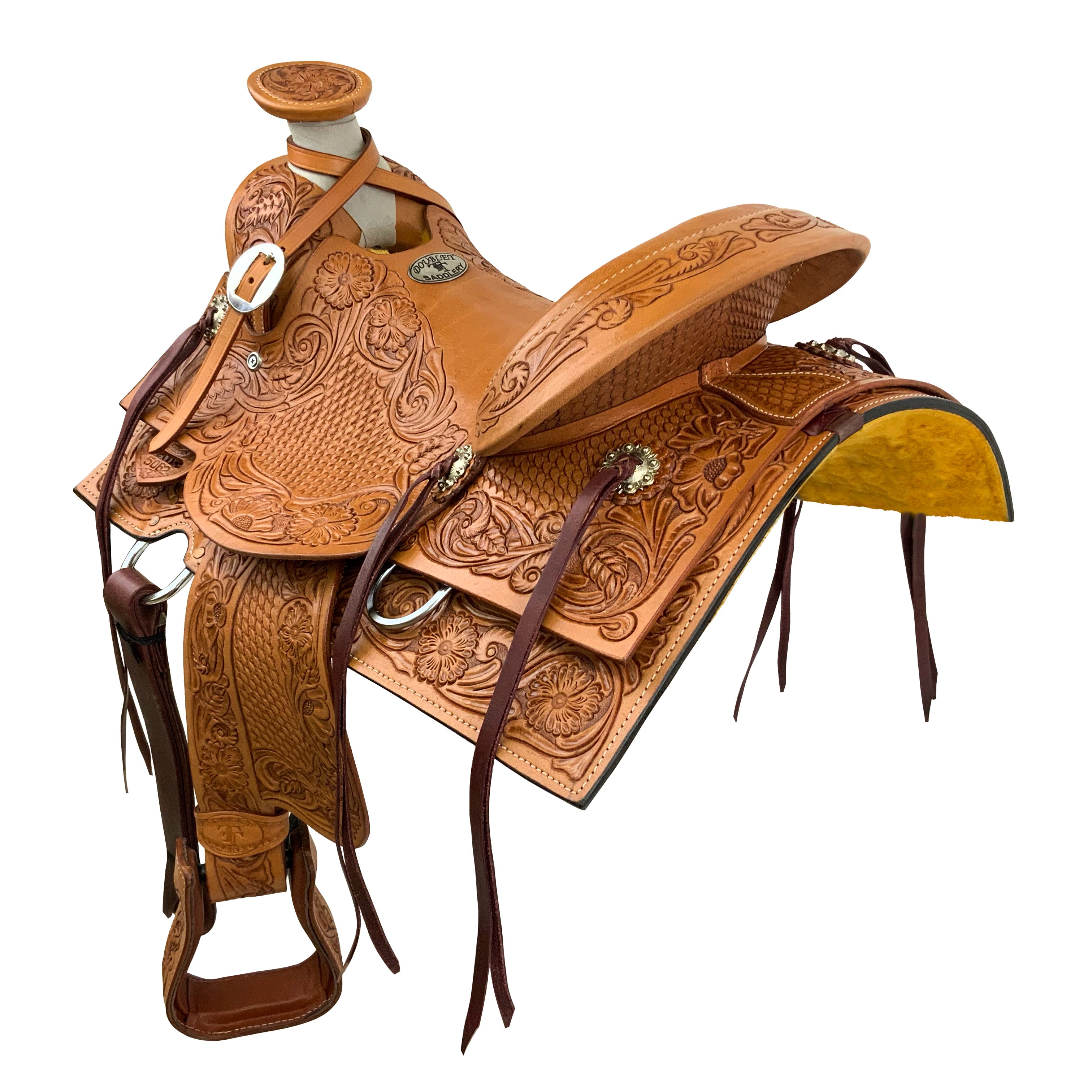 Double T Sundance Wade Style Saddle - 13 Inch