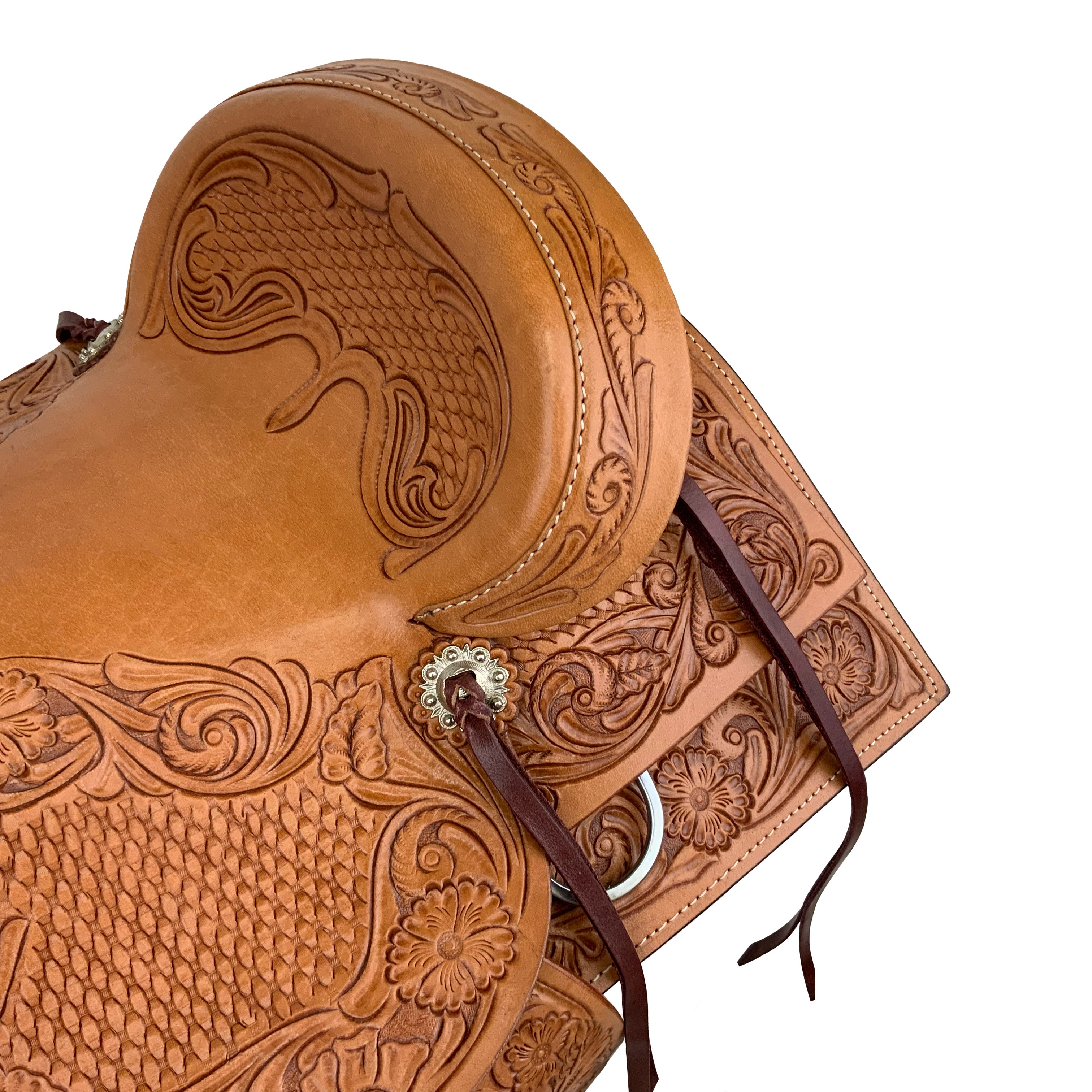 Double T Sundance Wade Style Saddle - 13 Inch