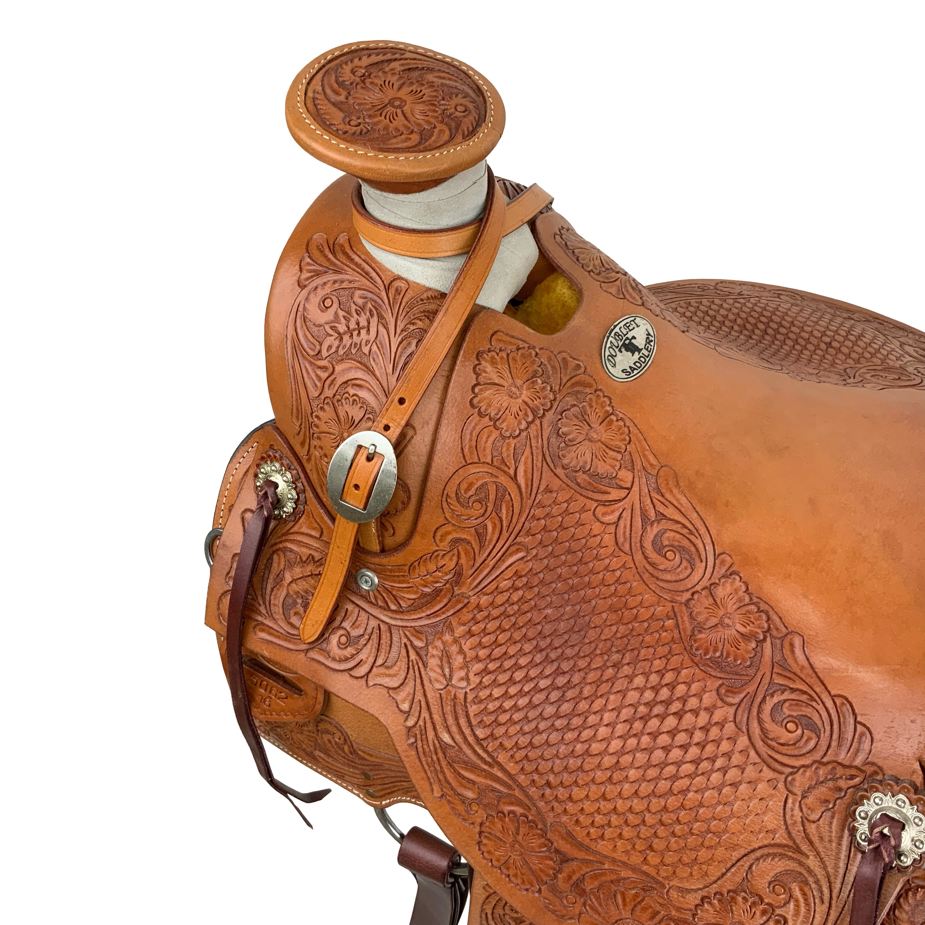Double T Sundance Wade Style Saddle - 16 Inch