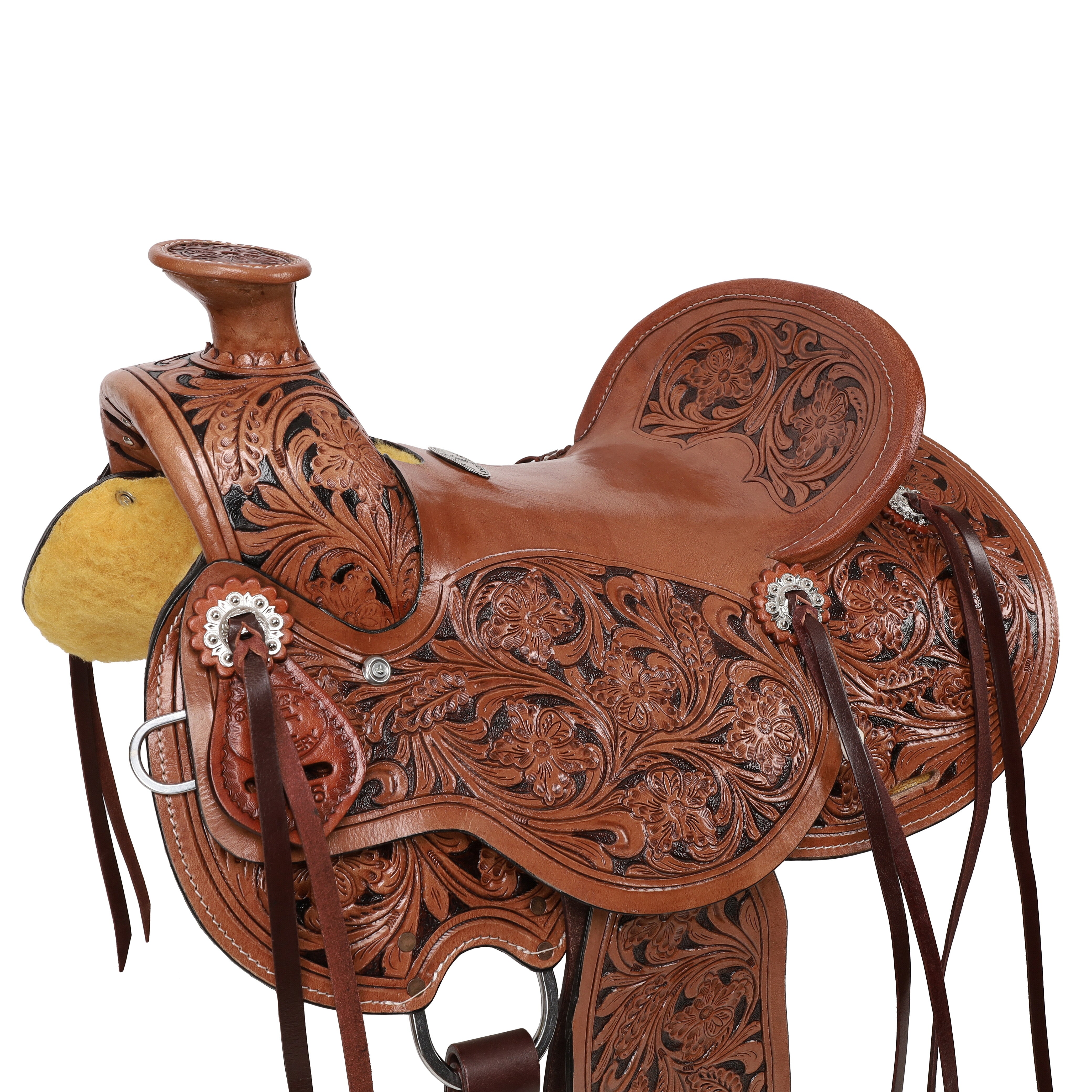 Double T Amarillo Wade Style Saddle - 13 Inch
