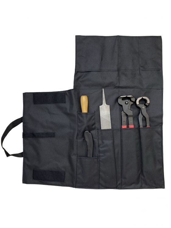 5-Piece Deluxe Farrier Tool Kit with Nylon Case