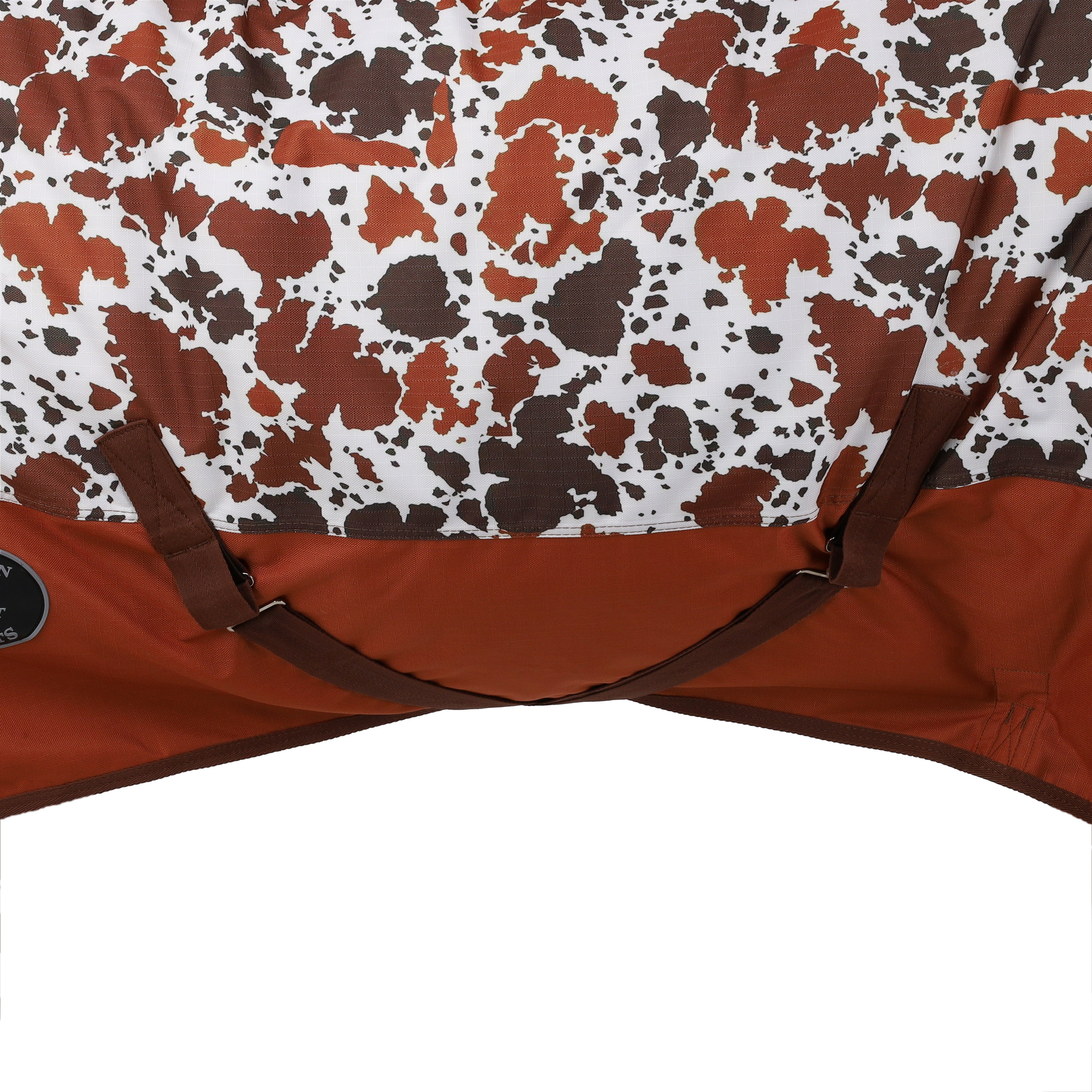 Showman Cow Print 1200D Waterproof and Breathable Turnout Blanket