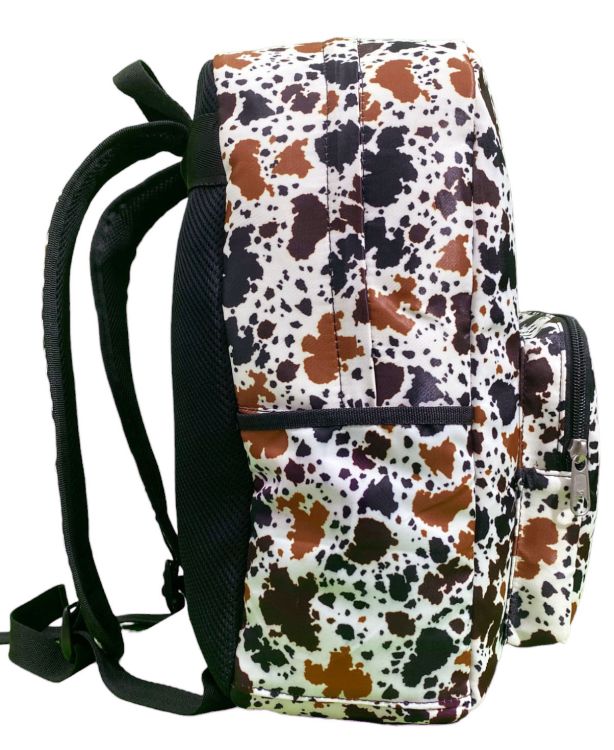 Showman Cow Print Nylon Everyday Backpack