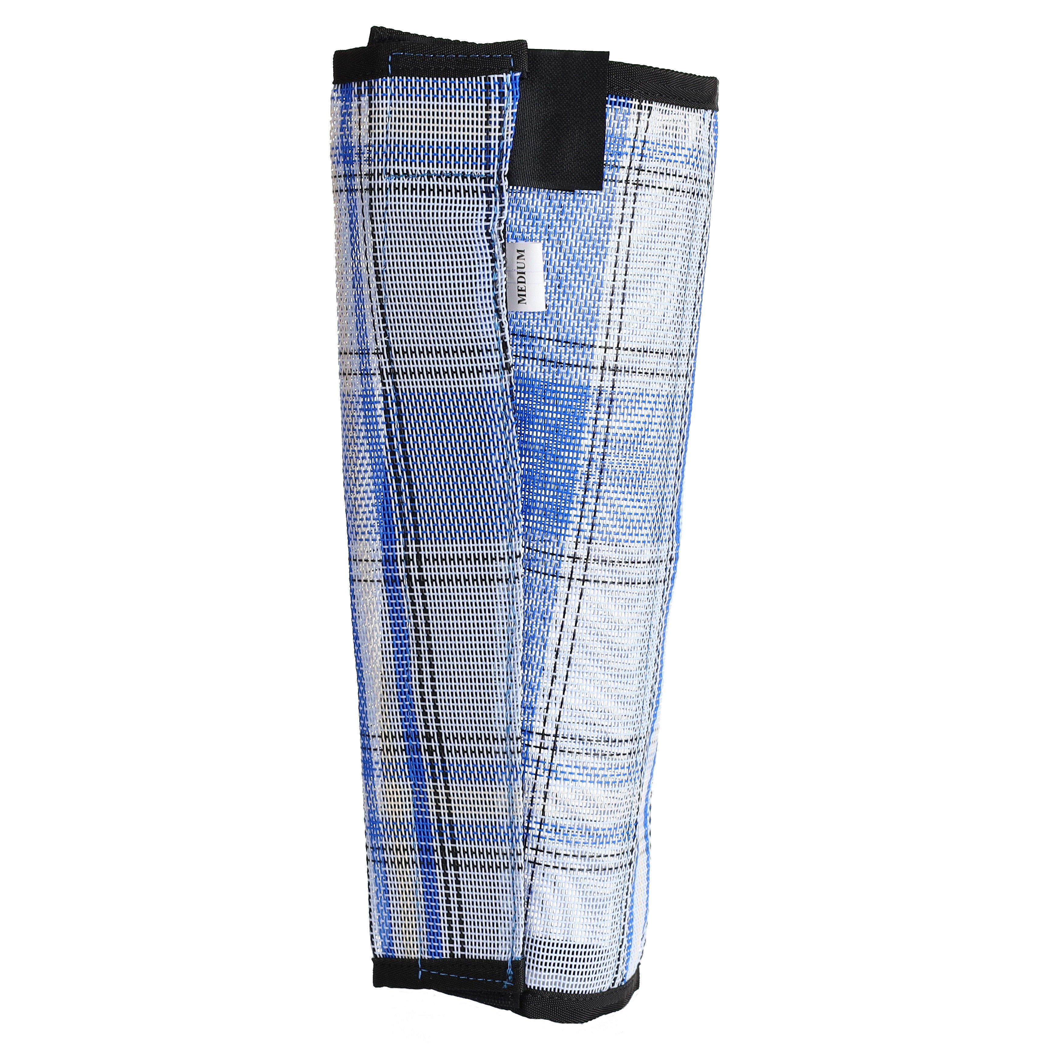 Showman Royal Blue Plaid Stand Up Fly Boot - Average