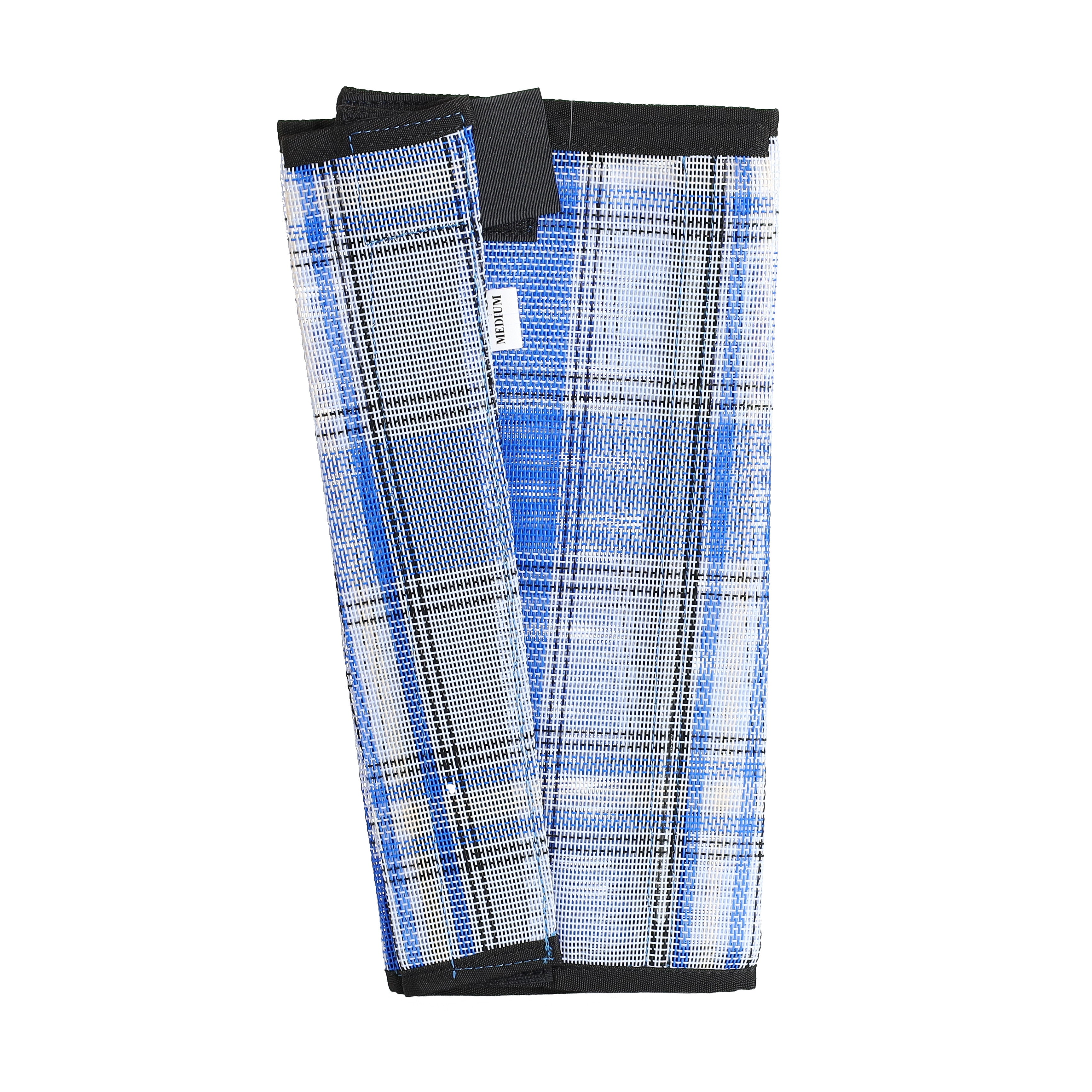 Showman Royal Blue Plaid Stand Up Fly Boot - Average