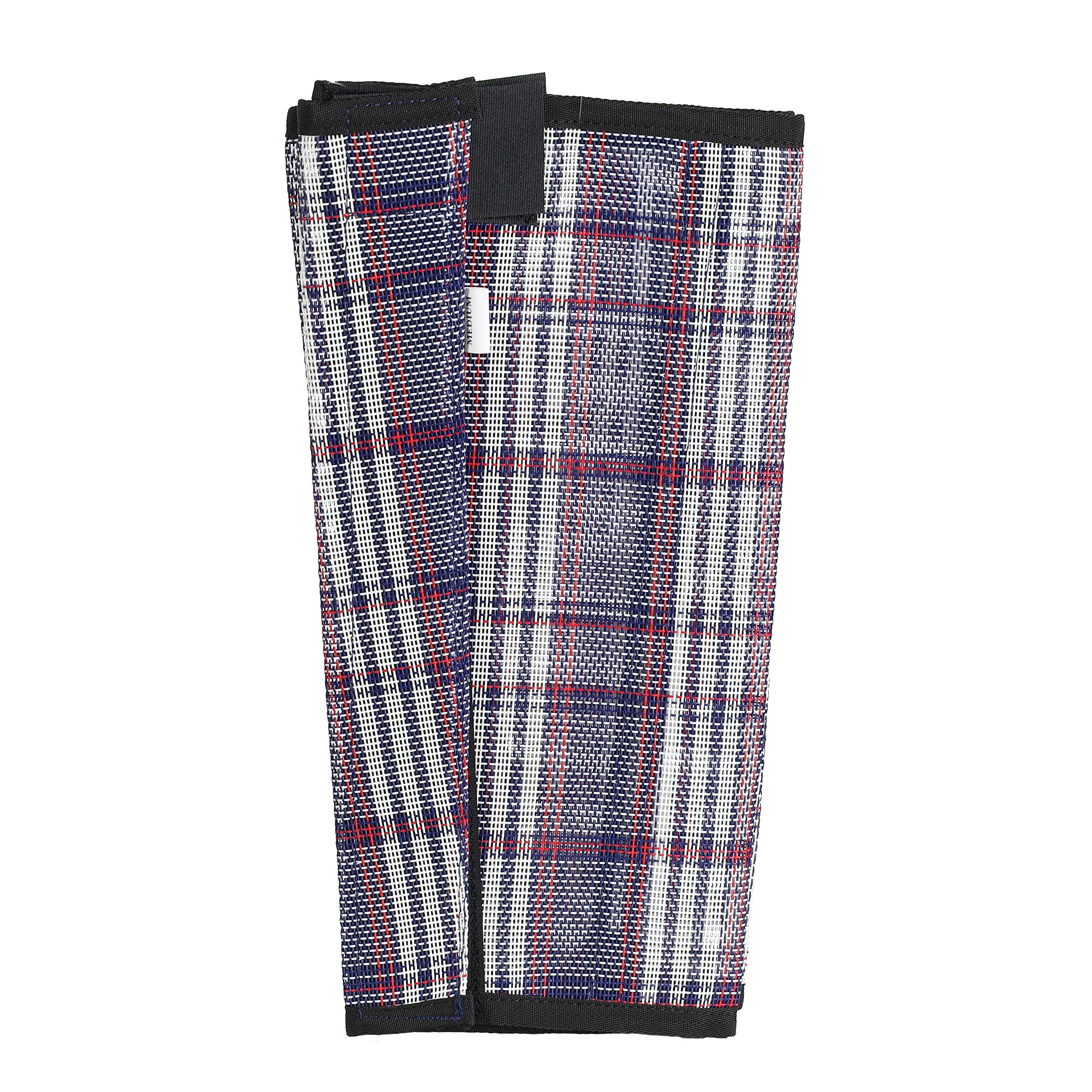 Showman Navy Plaid Stand Up Fly Boot - Average