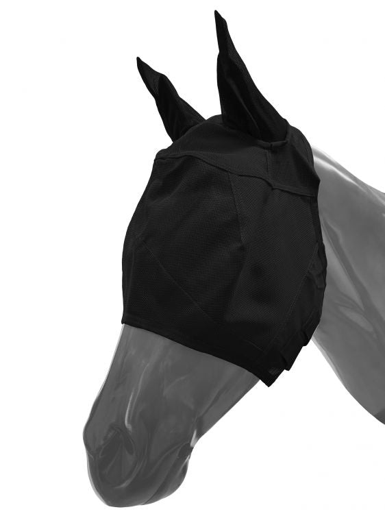 Showman Mesh Rip Resistant Pony Size Fly Mask with Ears and Velcro Closure