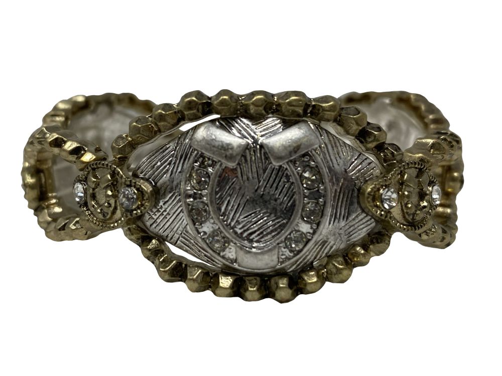 Vintage Concho Stretch Bracelet