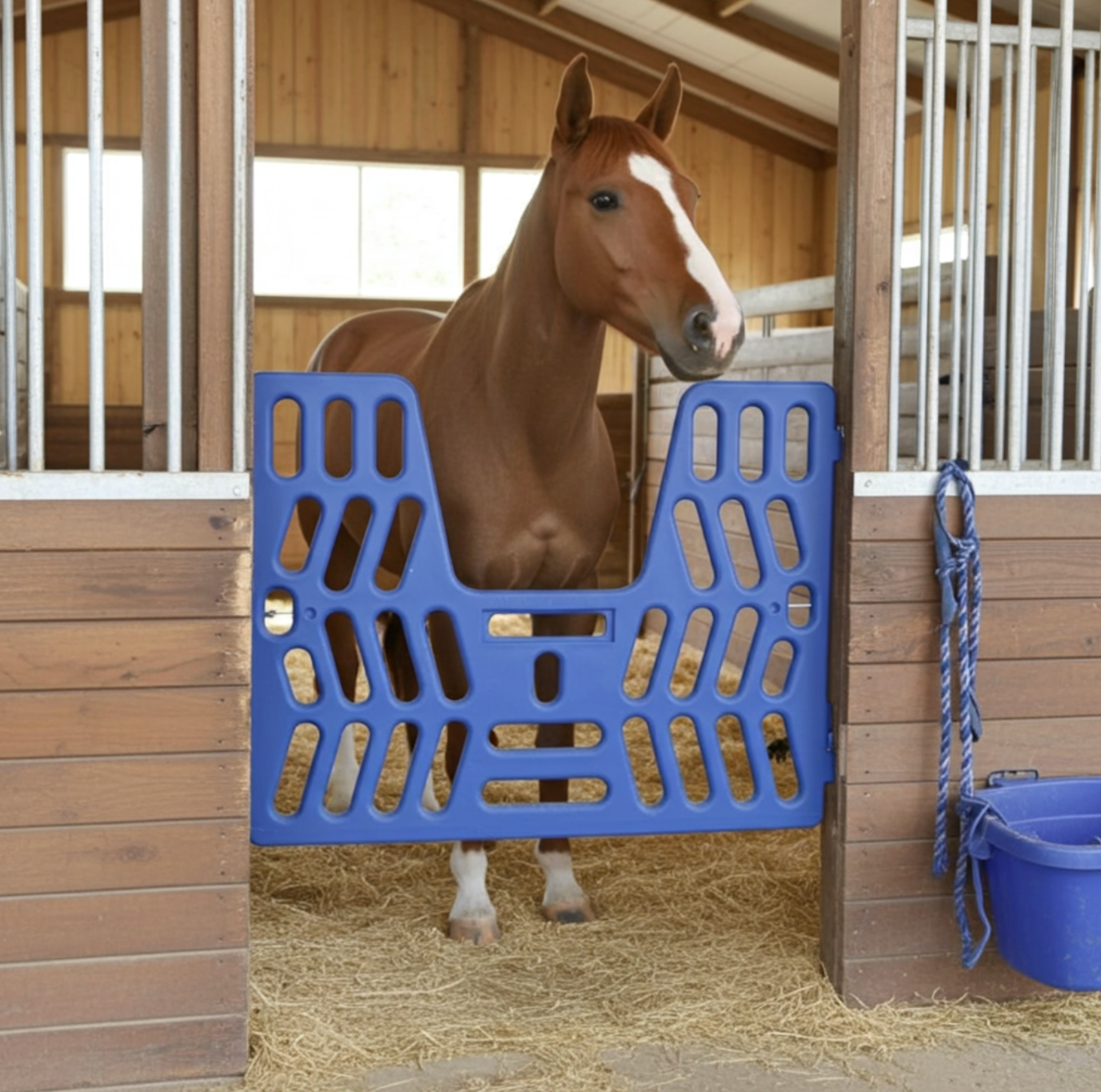 Horsemen's Pride Plastic Horse Stall Gate with Yoke 42"