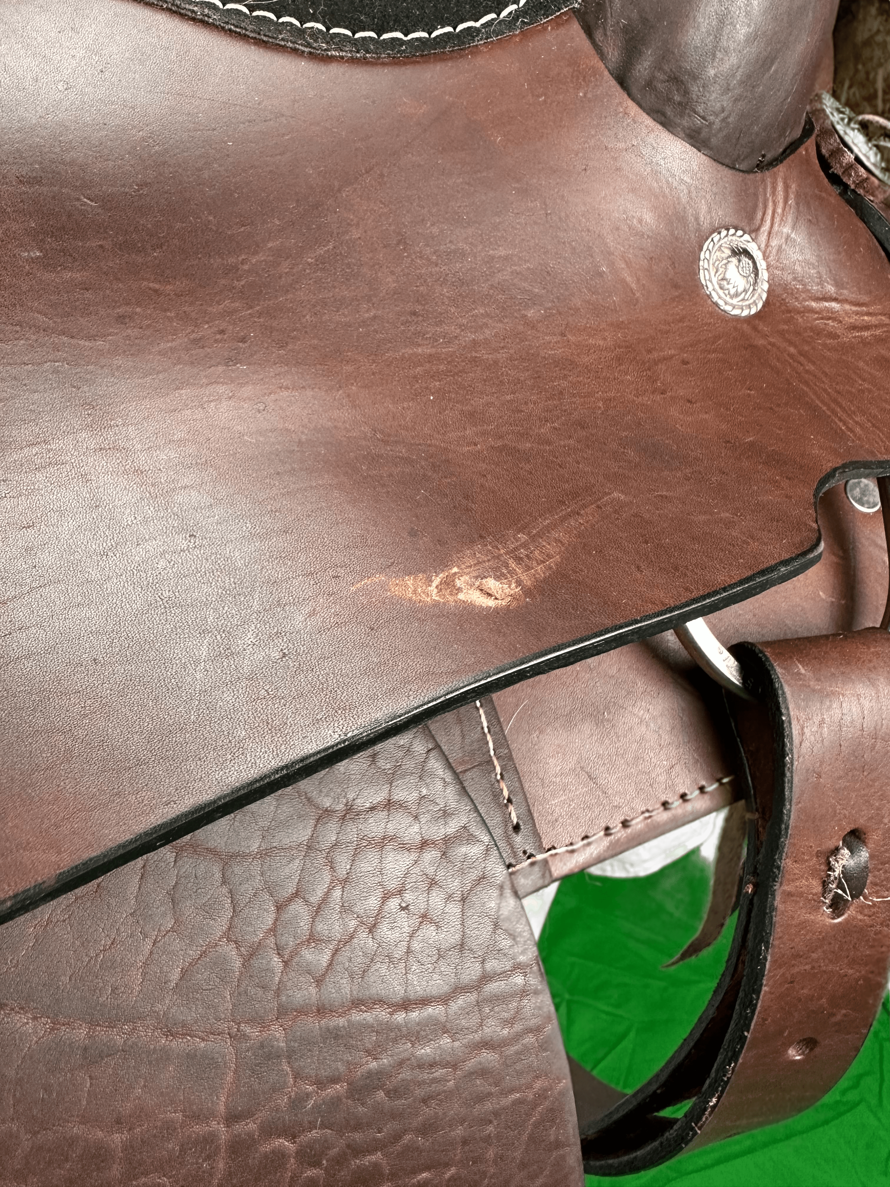 CLEARANCE #1951: Roping Style Saddle made by Buffalo Saddlery