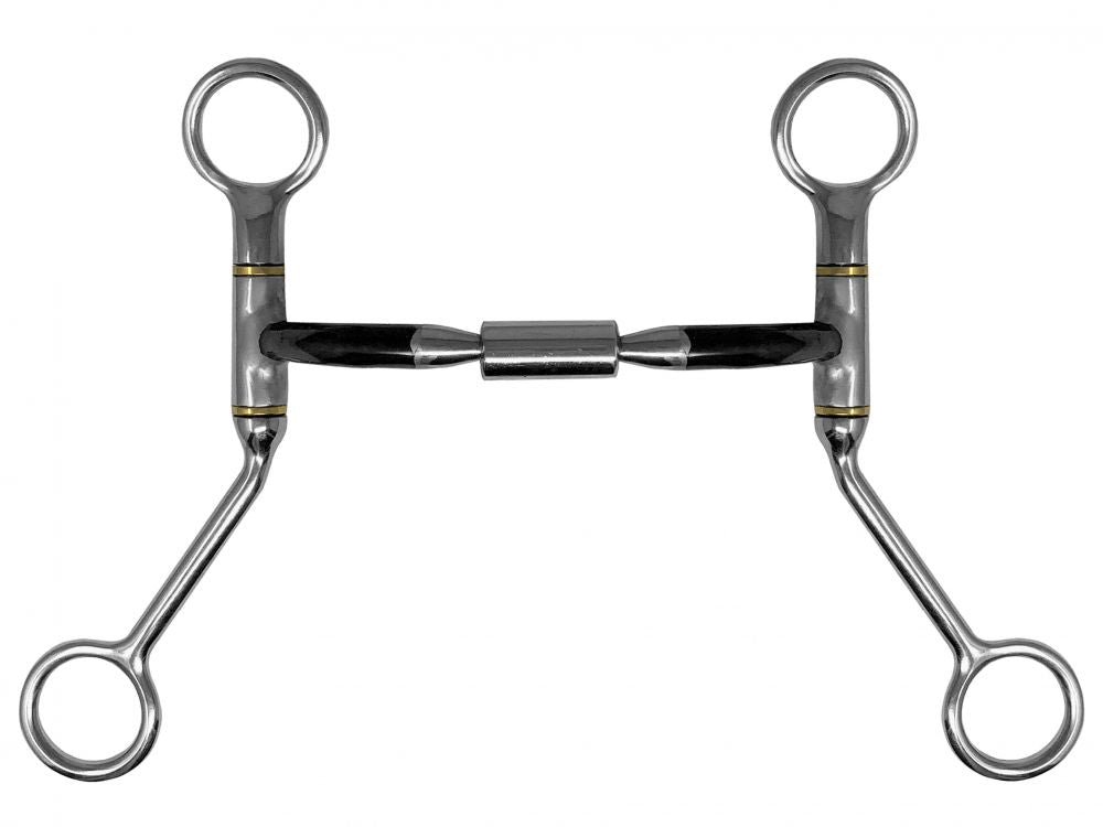 Showman Billy Allen Sweet Iron bit with Copper Inlays