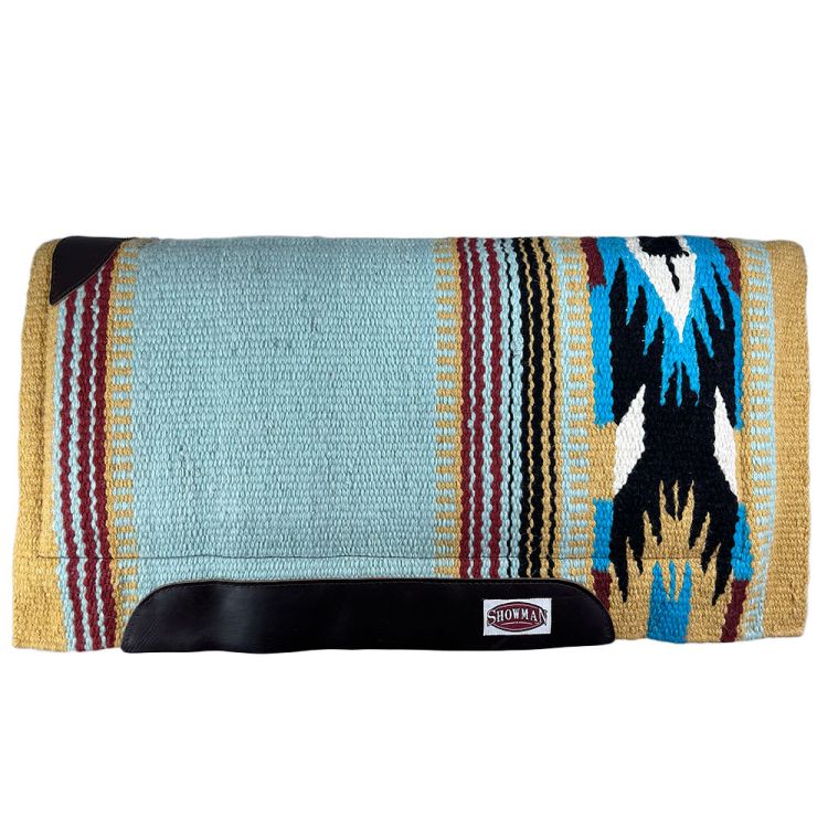 Showman 36" X 34" New Zealand multicolor Wool Cutter Style Pad