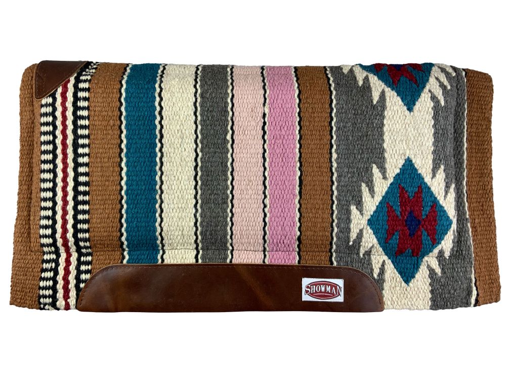 Showman 36" X 34" New Zealand Wool Cutter Style Saddle Pad