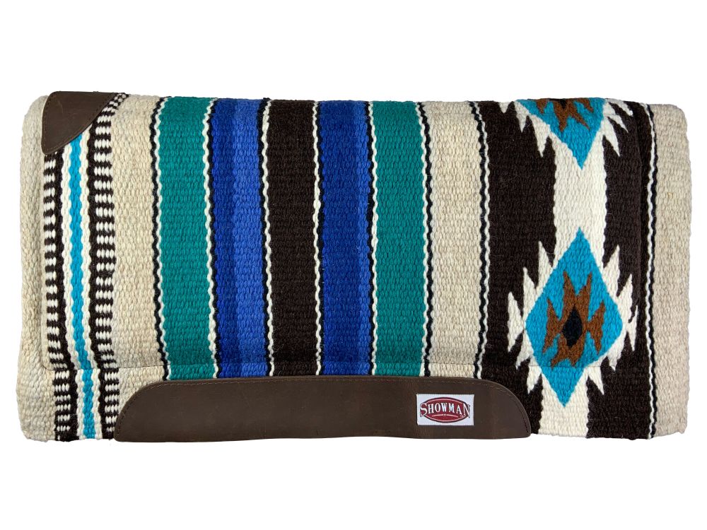 Showman 36" X 34" New Zealand Wool Cutter Style Saddle Pad