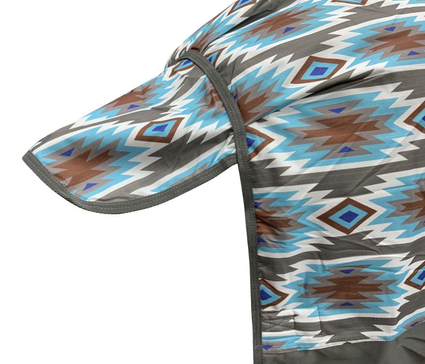 Showman Southwest Print 1200D Waterproof and Breathable Turnout Blanket - FOAL/MINI 36"-40"