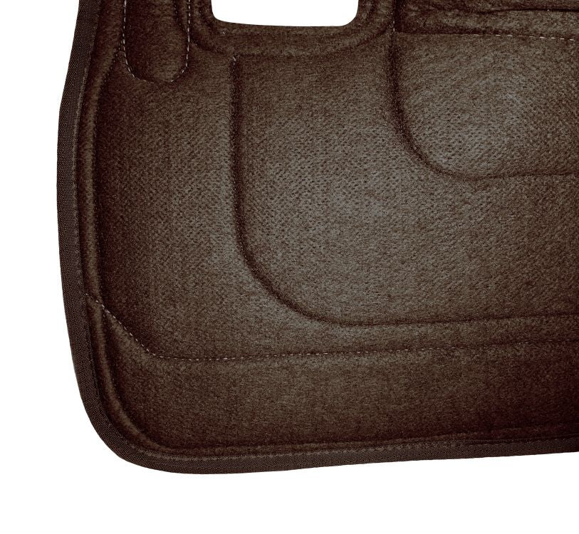 Showman ® 31" x 32" Nylon Printed Top Contoured Felt Bottom Saddle Pad