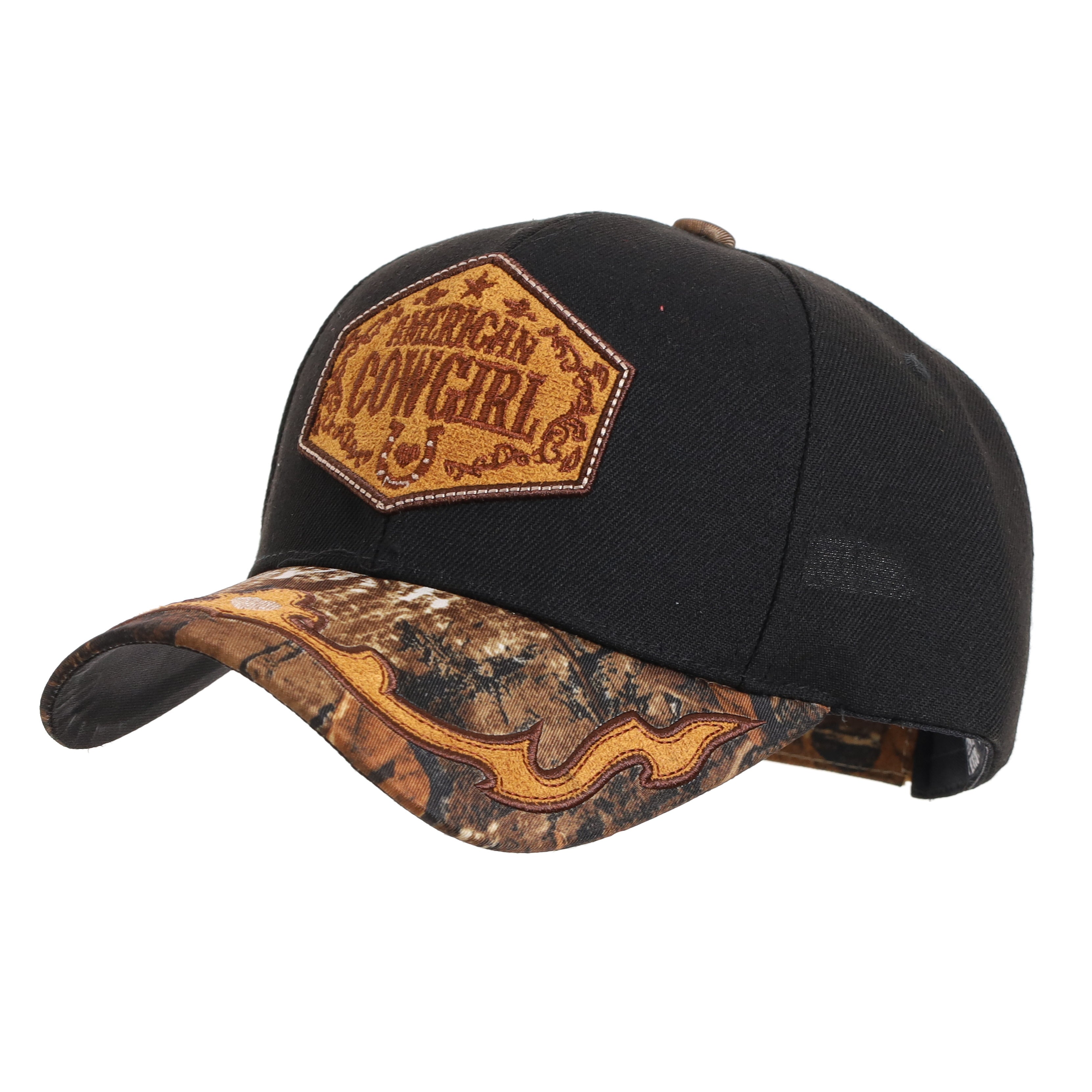 "American Cowgirl" Embroidered Baseball Cap
