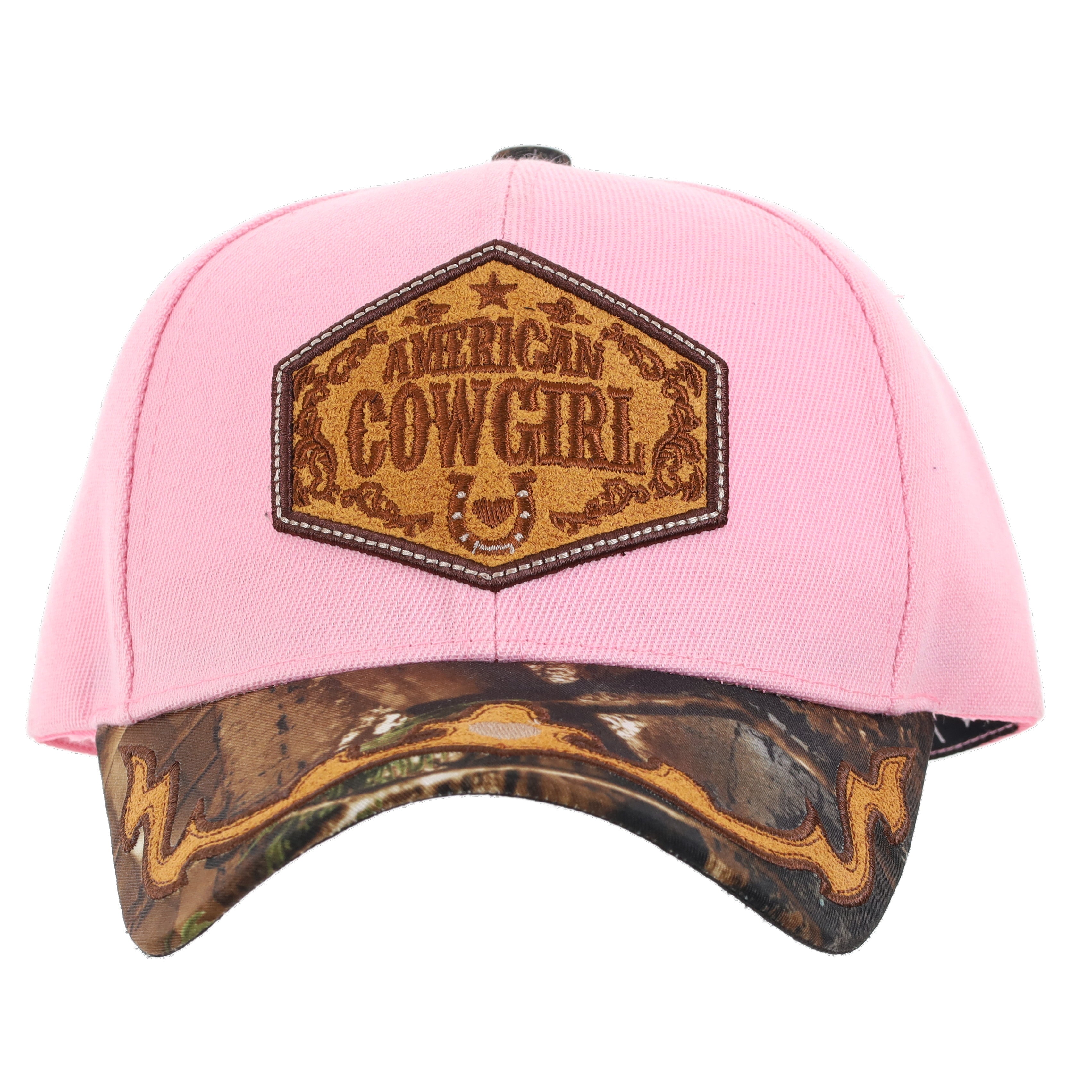 "American Cowgirl" Embroidered Baseball Cap