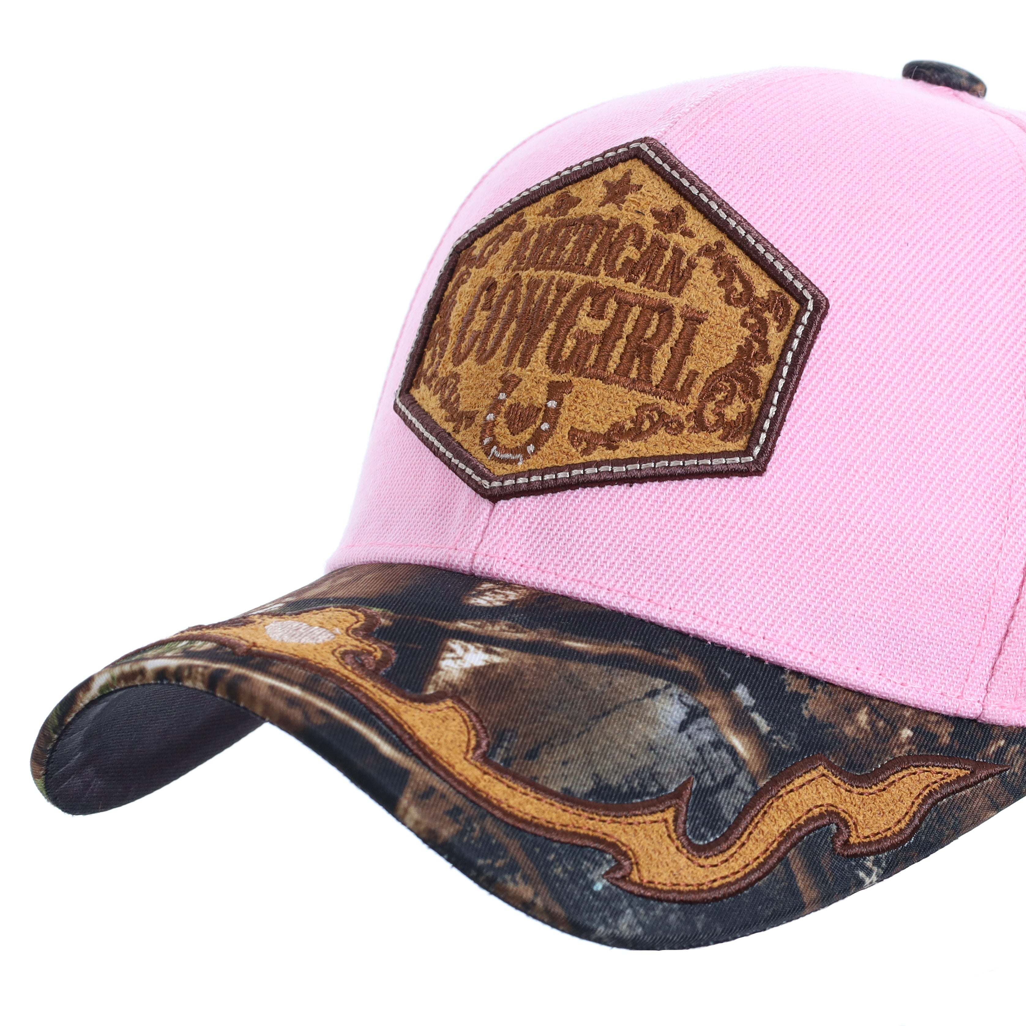 "American Cowgirl" Embroidered Baseball Cap