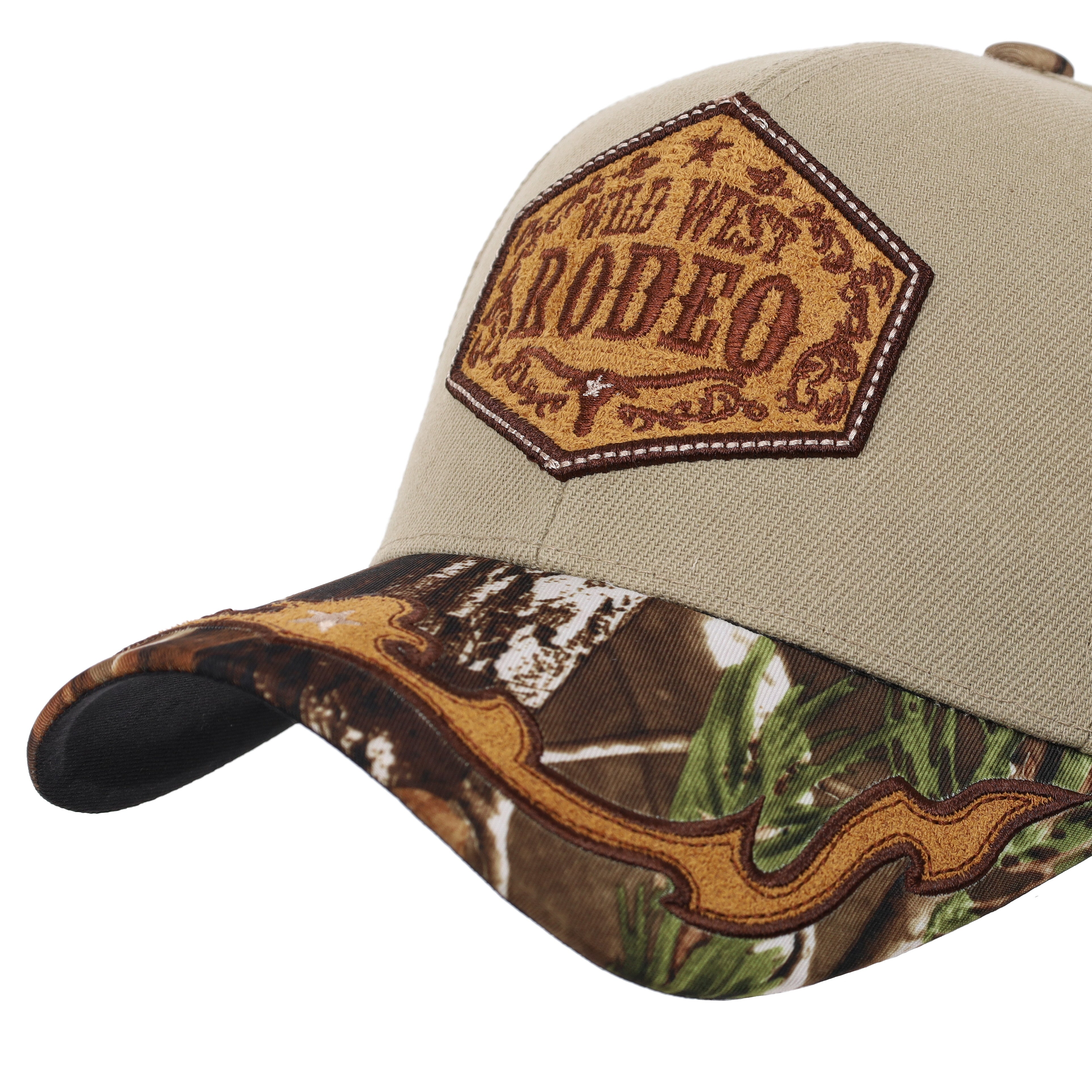 "Wild West Rodeo" Embroidered Baseball Cap