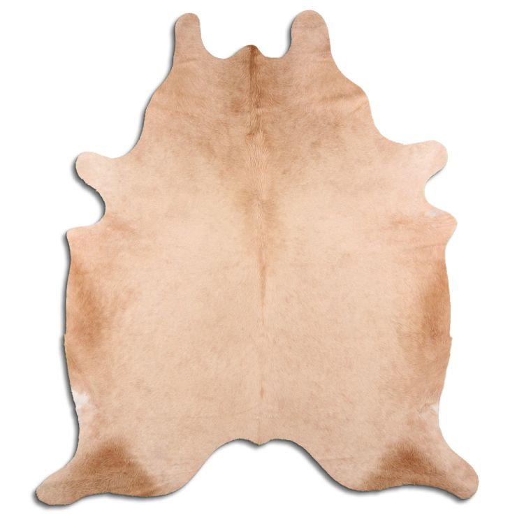 LG/XL Brown, Beige, Black, Tornasol, and Brindle hair on cowhide rugs. Measures approximately 40-45 square feet