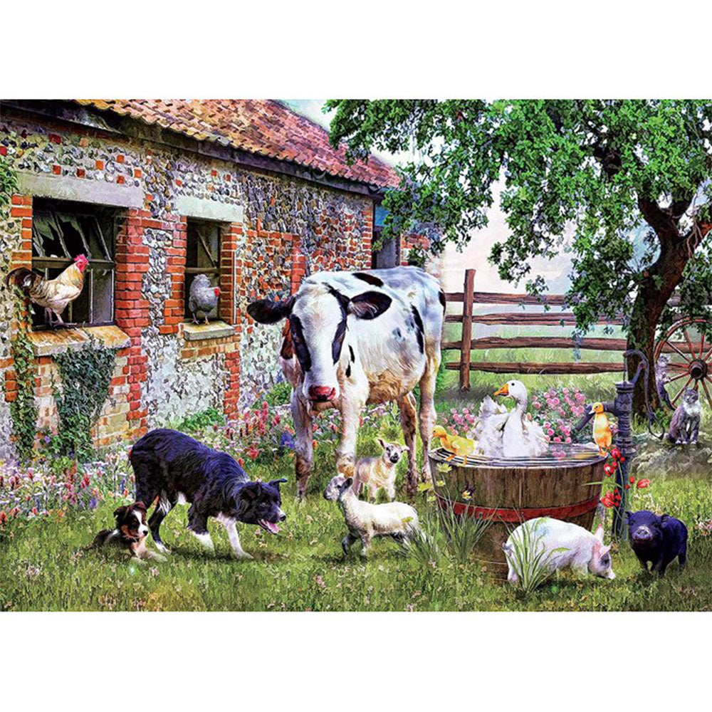 On The Farm 8 In 1 Puzzle Pack