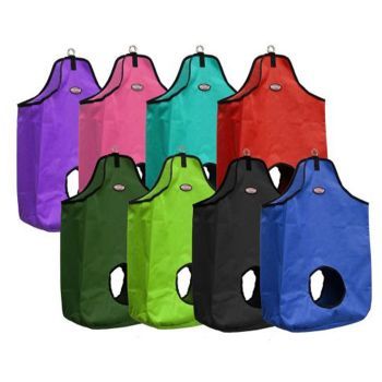 Showman Heavy denier nylon hay bag with mesh sides - View 2