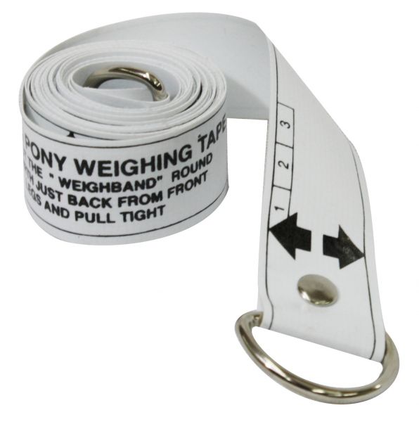 100612: Showman ® Horse and pony height and weighing tape Primary Showman