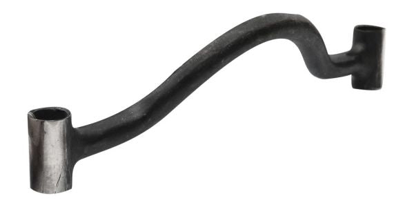 1026BS: 5" Black steel forward port mouthpiece with copper inlays Bits Showman Saddles and Tack