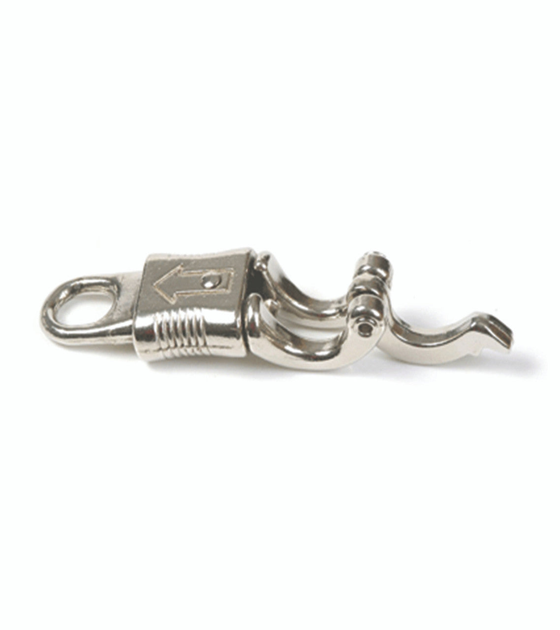 Panic Snap Nickel Plated Malleable Iron 4"