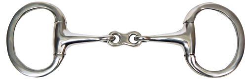 11146: Showman ® eggbutt style bit with 3" ring cheeks Bits Showman