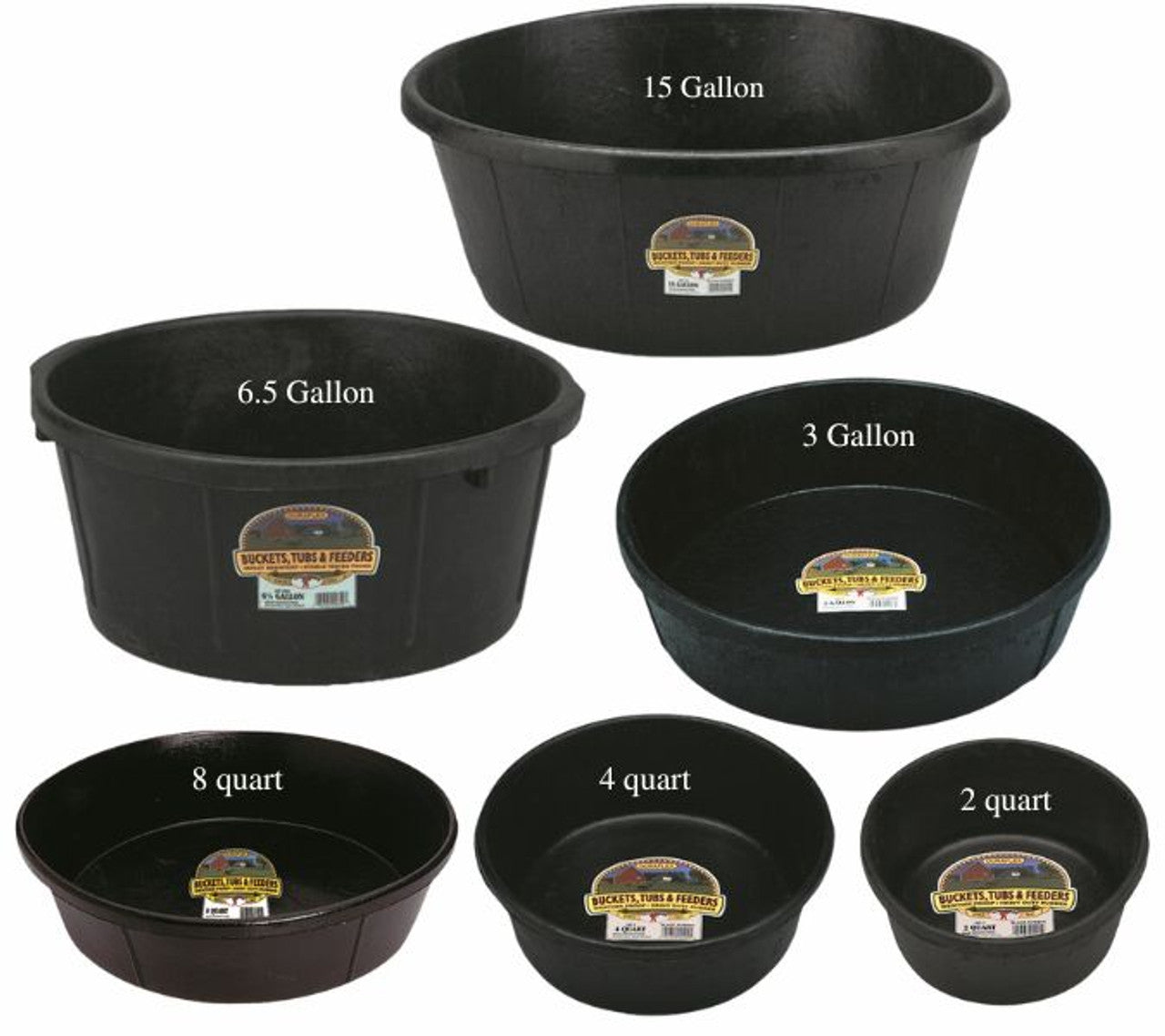 Little Giant® Duraflex All-Purpose Rubber Tub