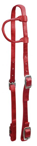 12776: Premium Nylon One Ear Headstall Headstall Showman Saddles and Tack