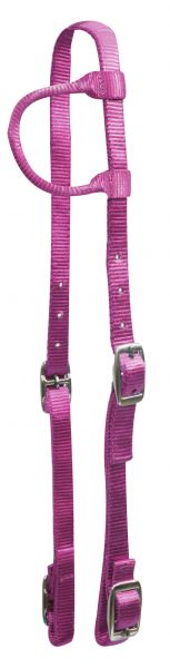 12776: Premium Nylon One Ear Headstall Headstall Showman Saddles and Tack