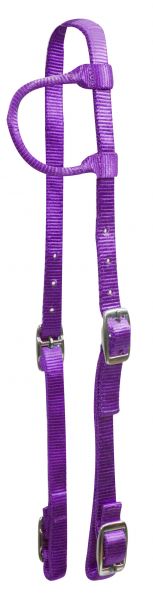12776: Premium Nylon One Ear Headstall Headstall Showman Saddles and Tack