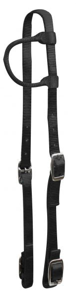12776: Premium Nylon One Ear Headstall Headstall Showman Saddles and Tack