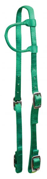 12776: Premium Nylon One Ear Headstall Headstall Showman Saddles and Tack